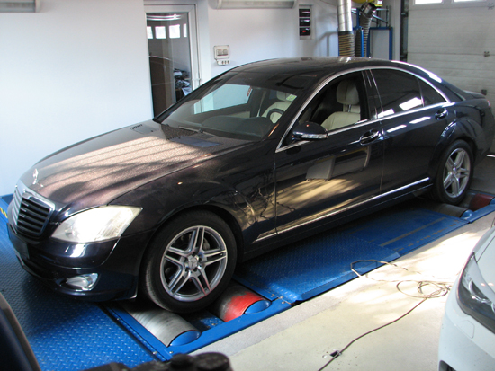 Mercedes W221 S 320CDI chiptuning